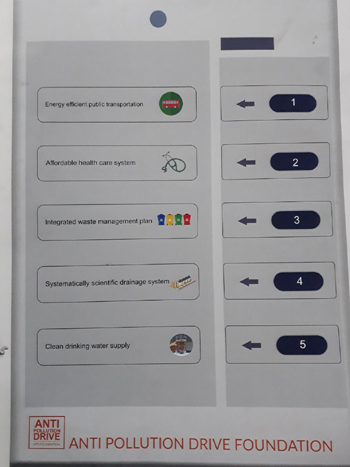mock election ...